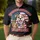America 250th Commemorative: Patriotic Dog, Statue of Liberty, Eagle Flag Emblem Men's Polo Shirt (Lightweight) - 4