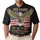 250th Anniversary Eagle Distressed Flag We the People 1776-2026 Polo Americana Men's Polo Shirt (Lightweight) - 1