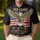 250th Anniversary Eagle Distressed Flag We the People 1776-2026 Polo Americana Men's Polo Shirt (Lightweight) - 4
