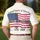 America 250th Anniversary Patriotic Grunge Flag Tropical Hibiscus 1776-2026 Men's Polo Shirt (Lightweight) - 5