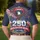 USA 250th Anniversary Patriotic Emblem: Eagle Flag Wings, Fireworks, 1776-2026 Shield Men's Polo Shirt (Lightweight) - 5