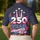 America 250th Anniversary Tropical Jet Smoke Banner 1776-2026 Patriotic Men's Polo Shirt (Lightweight) - 5