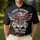America 250th Anniversary Eagle Flag Cross Faith Freedom 1776-2026 Vintage Americana Men's Polo Shirt (Lightweight) - 4