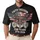 America 250th Anniversary Eagle Flag Cross Faith Freedom 1776-2026 Vintage Americana Men's Polo Shirt (Lightweight) - 1
