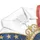 USA 250th Anniversary Patriotic Polo Bow with Jewel 250 Emblem Gold Stars Red Stripes Men's Polo Shirt (Lightweight) - 6