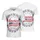 America 250th Anniversary Patriotic Emblem: Land of Free, Brave – Est. 1776 Hibiscus Palm Men's Polo Shirt (Lightweight) - 3
