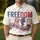 America 250th Freedom Stars Banner 1776 2026 Patriotic Stripes Tropical Motif Men's Polo Shirt (Lightweight) - 4