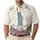 America 250th Liberty Statue USA Patriotic Botanical Fireworks Celebration Men's Polo Shirt (Lightweight) - 1