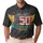 USA 250th Anniversary: Patriotic Distressed 250 Stars Stripes, Golden Wings, Independence 1776 Men's Polo Shirt (Lightweight) - 1