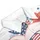 USA 250th Anniversary Pig: Flag Bandana, Bubble Gum, Hibiscus, Plumeria Scroll Men's Polo Shirt (Lightweight) - 6
