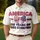 America 250th Anniversary Polo Inspired Patriotic Bow 1776-2026 Stripes Stars Men's Polo Shirt (Lightweight) - 4