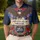 America 250th Eagle Immigrant Legacy Tropical Hibiscus Palm 1776-2026 Design Men's Polo Shirt (Lightweight) - 4
