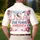 America 250th Anniversary USA Floral Letter Patriotic Ribbon Tropical Commemoration Men's Polo Shirt (Lightweight) - 5