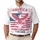 America 250th Anniversary 1776-2026 Bald Eagle American Flag Patriotic Tropical Men's Polo Shirt (Lightweight) - 1