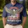 America 250th Anniversary: Distressed Bald Eagle, 1776 Flag, We the People Graphic Men's Polo Shirt (Lightweight) - 4