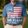 Patriotic 250th Anniversary: Distressed Flag 1776 We The People 2026 Semiquincentennial Men's Polo Shirt (Lightweight) - 4