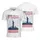 America 250th Birthday Statue of Liberty Cityscape Flag Stripes 1776 2026 Freedom Men's Polo Shirt (Lightweight) - 3