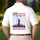 America 250th Birthday Statue of Liberty Cityscape Flag Stripes 1776 2026 Freedom Men's Polo Shirt (Lightweight) - 5