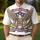 America 250th Anniversary Eagle Graphic: Patriotic Shield, Stars Stripes, 1776-2026 Men's Polo Shirt (Lightweight) - 4