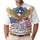 Patriotic USA 250th Anniversary Eagle Flag Emblem Metallic 250 Golden Wings Men's Polo Shirt (Lightweight) - 1