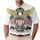 America 250th Patriotic Polo Eagle Shield Stars Gold Trim Est 1776 Men's Polo Shirt (Lightweight) - 1