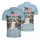 America 250th Birthday Founding Ducks Signing We the People Betsy Ross Flag 1776-2026 Men's Polo Shirt (Lightweight) - 3