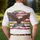 USA 250th Anniversary Majestic Bald Eagle Distressed Flag 1776-2026 Commemorative Wearable Men's Polo Shirt (Lightweight) - 5