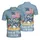America 250th Anniversary: Colonial Duck Procession, Betsy Ross Flag, 1776-2026 Patriot Celebration Men's Polo Shirt (Lightweight) - 3