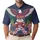 America 250th Patriotic Eagle Polo Tropical 1776-2026 Mountain Stream Men's Polo Shirt (Lightweight) - 1