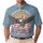 America 250th Anniversary Bald Eagle Flag We the People 1776 Freedom Emblem Men's Polo Shirt (Lightweight) - 1
