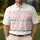 America's 250th Anniversary USA 1776 Patriotic Independence Freedom Pride Design Men's Polo Shirt (Lightweight) - 4