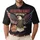 Patriot 250th Anniversary: Eagle Flag Wings, 1776 Crown Rejection Men's Polo Shirt (Lightweight) - 1