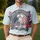 USA 250th Birthday Patriotic Polo Liberty Bell American Flag Est 1776 Emblem Men's Polo Shirt (Lightweight) - 4