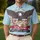America 250th Anniversary Bald Eagle 1776-2026 Flag Laurel Wreath Patriotic Men's Polo Shirt (Lightweight) - 4