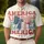 America 250th Anniversary Est 1776 Patriotic Bow Wavy AMERICA Stars Men's Polo Shirt (Lightweight) - 4