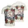 America 250th Anniversary: Patriotic Polo USA, Freedom Banner, Floral Gold Design Men's Polo Shirt (Lightweight) - 3