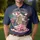 Patriotic 250th Anniversary USA Freedom Liberty Bell Capitol Eagle Flag Shield Men's Polo Shirt (Lightweight) - 4