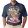 Patriotic 250th Anniversary USA Freedom Liberty Bell Capitol Eagle Flag Shield Men's Polo Shirt (Lightweight) - 1