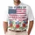 America 250th Anniversary Freedom Flag 1776-2026 Patriotic Tropical Wildflower Men's Polo Shirt (Lightweight) - 1
