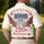America 250th Anniversary Liberty Eagle Shield 1776 Distressed Patriotic Stars Men's Polo Shirt (Lightweight) - 5