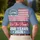 America 250th Flag: 'We The People' 1776, 13 Stars Distressed Tropical Americana 2026 Men's Polo Shirt (Lightweight) - 5