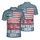 America 250th Flag: 'We The People' 1776, 13 Stars Distressed Tropical Americana 2026 Men's Polo Shirt (Lightweight) - 3