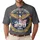 America 250th Anniversary Eagle Flag 1776-2026 Patriotic Tropical Emblem Graphic Men's Polo Shirt (Lightweight) - 1