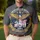 America 250th Anniversary Eagle Flag 1776-2026 Patriotic Tropical Emblem Graphic Men's Polo Shirt (Lightweight) - 4