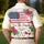 America 250th Birthday Distressed Flag, We The People 2026, Jet Planes, Tropical Gold Scroll Men's Polo Shirt (Lightweight) - 5