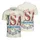 America 250th Anniversary USA Stars Crimson Peonies Freedom Banner Fireworks Men's Polo Shirt (Lightweight) - 3