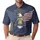 USA 250th Anniversary Patriotic Bald Eagle Liberty Bell Stars Stripes 1776 2026 Men's Polo Shirt (Lightweight) - 1