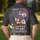 America 250th Distressed Flag Eagle Tropical Floral Patriotic 1776 Men's Polo Shirt (Lightweight) - 5