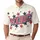 USA 250th Anniversary Patriotic AMERICA Block Text Distressed Stars Design Men's Polo Shirt (Lightweight) - 1