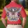 America's 250th Anniversary Bald Eagle 250 Emblem Metallic Red White Blue Stars 1776-2026 Men's Polo Shirt (Lightweight) - 5